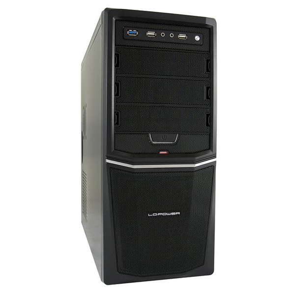 LC-Power Pro-924B Schwarz | PC-Gehäuse mit 420W Netzeile von LC-Power