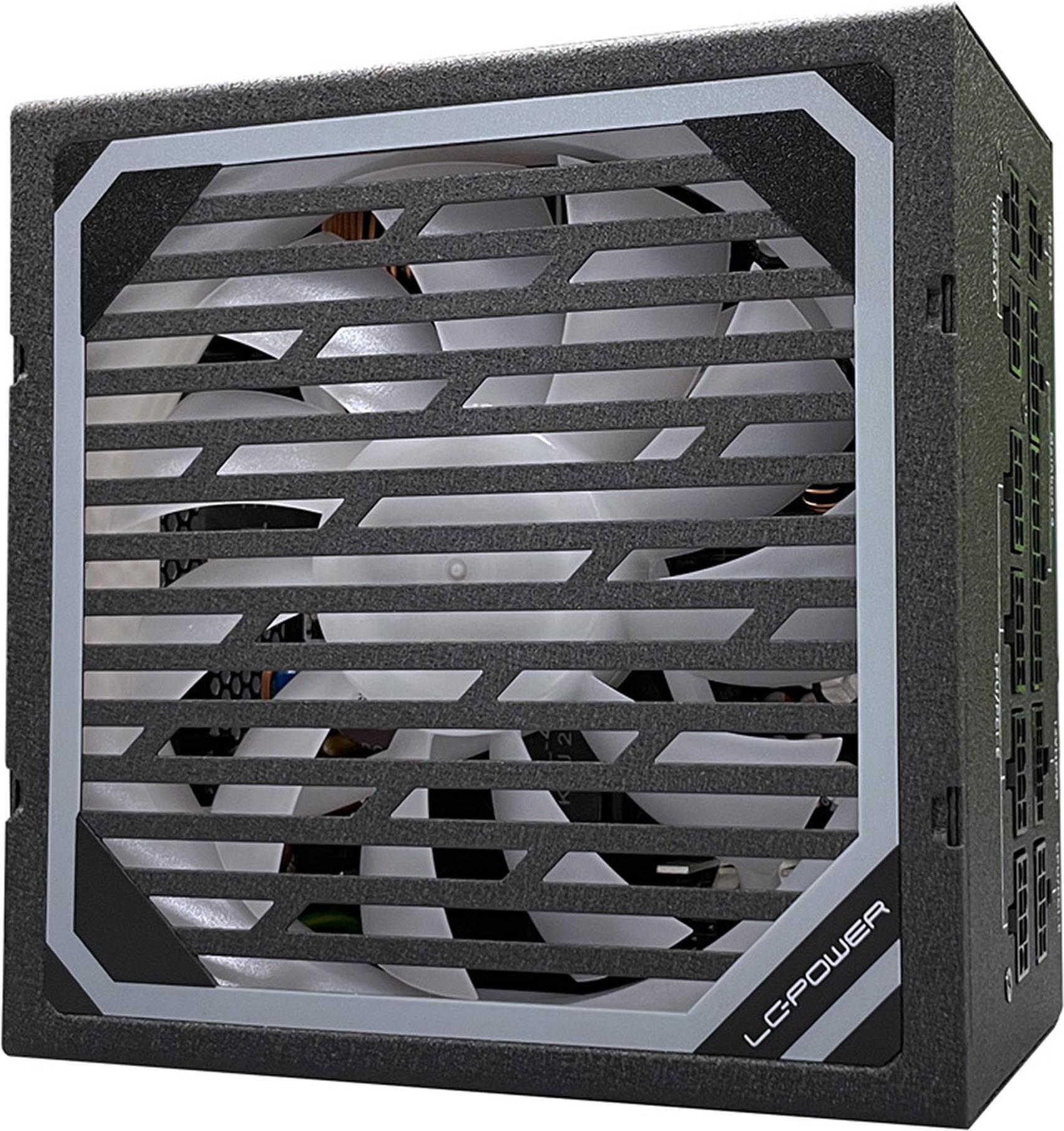 LC-Power Super Silent LC6750M V3.0 750W 80Plus Gold 135mm-Lue retail - PC-/Server Netzteil - ATX (LC6750M V3.0) von LC-Power