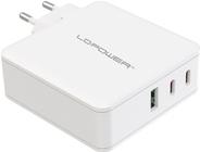 LC-Power USB Ladegerät 100W LC-GAN-100 2xUSB-C 1xUSB-A (LC-GAN-100) von LC-Power