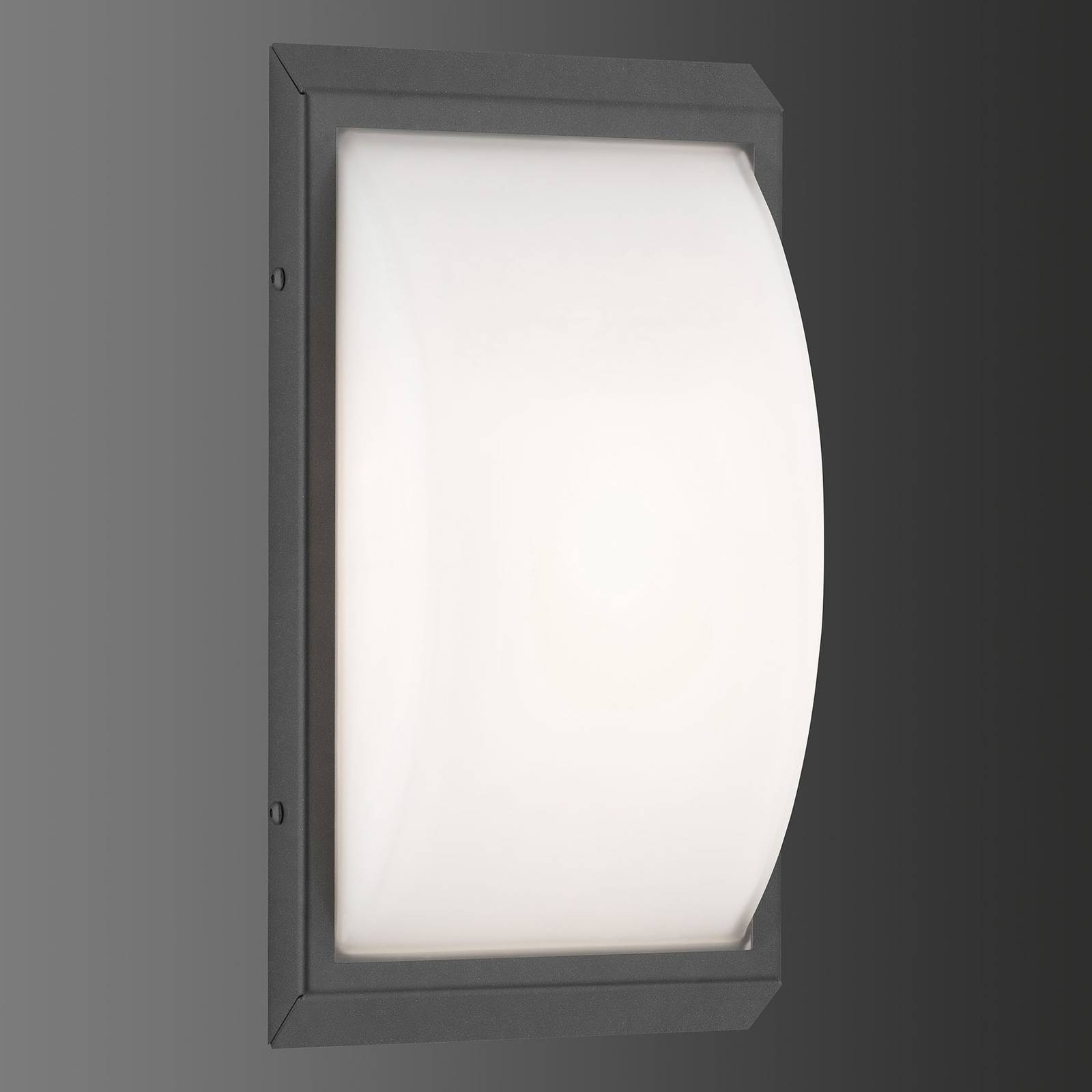 Außenwandleuchte 053 aus Edelstahl, graphit Außenwandleuchte 053 aus Edelstahl, graphit von LCD
