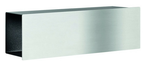 LCD 3012 Zeitungsfach Edelstahl sw31x10x10mm von LCD