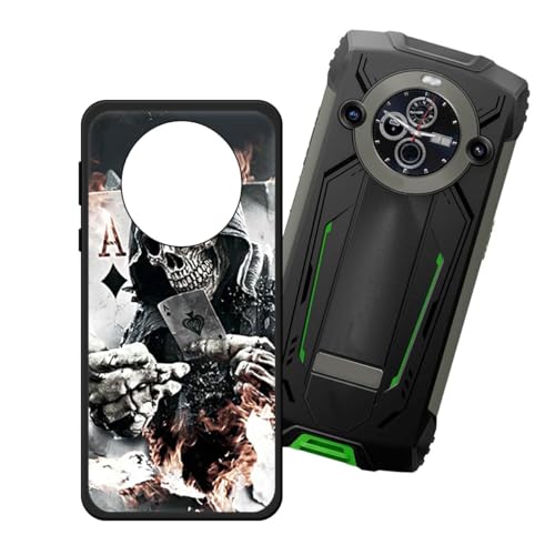 LCEHTOGYE Hülle für Blackview BV8200,Schwarz Schutzhülle Weich Silikon HandYhülle TPU Tasche Case Cover für Blackview BV8200 (6,50")- LH7 von LCEHTOGYE
