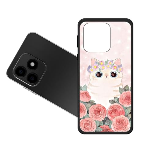 LCEHTOGYE Hülle für Hotwav Note 15,Schwarz Schutzhülle Weich Silikon HandYhülle TPU Tasche Case Cover für Hotwav Note 15 (6,22")- LH65 von LCEHTOGYE