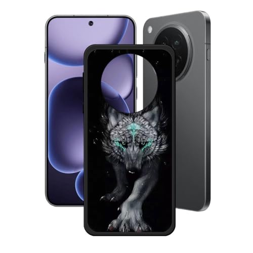 LCEHTOGYE Hülle für Oppo Find X8s,Schwarz Schutzhülle Weich Silikon HandYhülle TPU Tasche Case Cover für Oppo Find X8s (6,32")- LH17 von LCEHTOGYE