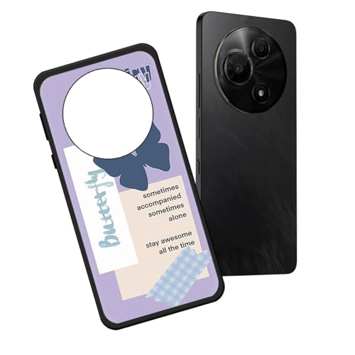 LCEHTOGYE Hülle für TCL 60 Nxtpaper,Schwarz Schutzhülle Weich Silikon HandYhülle TPU Tasche Case Cover für TCL 60 Nxtpaper (6,80")- LH59 von LCEHTOGYE