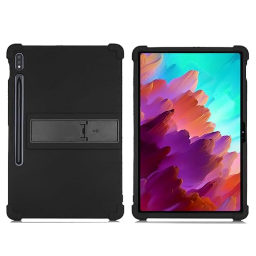 LCEHTOGYE Hülle für TCL Tab 10 4G,Schwarz Schutzhülle Weich Silikon Handyhülle TPU Tasche Case Cover für TCL Tab 10 4G (10,1") - Schwarz von LCEHTOGYE