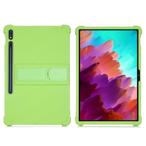 LCEHTOGYE Hülle für Teclast M50 Pro,Schwarz Schutzhülle Weich Silikon Handyhülle TPU Tasche Case Cover für Teclast M50 Pro (10,1") - Grün von LCEHTOGYE