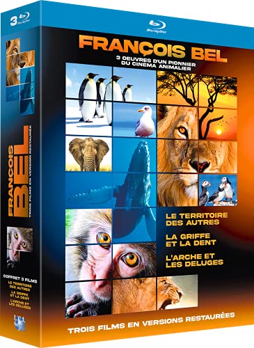 Coffret françois bel - 3 films : la griffe et la dent + le territoire des autres + l'arche et les déluges [Blu-ray] [FR Import] von LCJ