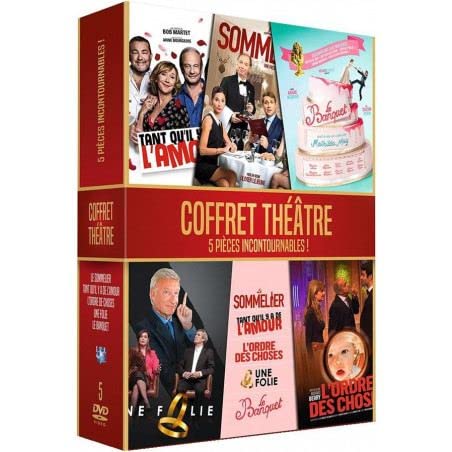 Coffret théâtre : les meilleures comédies - 5 pièces de théâtre [FR Import] von LCJ