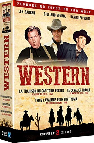 LCJ Coffret Western, vol. 4, 3 Films : le Cavalier traqué ; la trahison du capitaine Porter ; Trois Cavaliers Pour Fort Yuma [3 DVDs] [FR Import] von LCJ