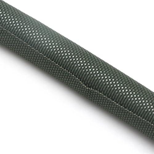LCKKJHG Kabelmantel 1/2/5 m, geflochten, dehnbar, selbstschließend, Kabeltrommel, isoliert, selbstschließend, Kabel-Organizer (Grün, 8 mm - 5 Meter) von LCKKJHG