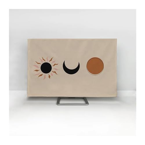 LCKKJHG Monitorabdeckung, Display-Staubschutz, TV-Staubschutztuch, 81,3 - 190,5 cm, einfach und modern (20,8 cm) von LCKKJHG