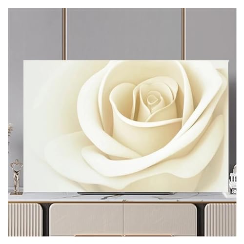 LCKKJHG Monitorabdeckung, Fernsehhaube, TV-Staubschutz, Stoff, 81,3 - 199,5 cm, niedlicher Monitorschutz, schützt den Bildschirm (113 x 70 cm) von LCKKJHG