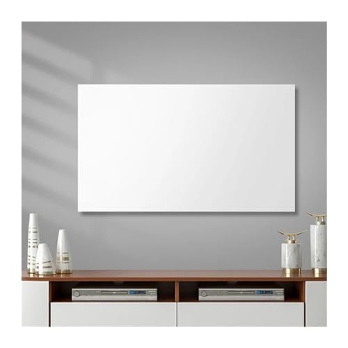 LCKKJHG Monitorabdeckung, TV-Staubschutz, elastisch, All-Inclusive-Abdeckung, 140 cm (55 Zoll), 65, luxuriös, schlicht, einfarbig, Weiß, 106,7 - 127 cm von LCKKJHG