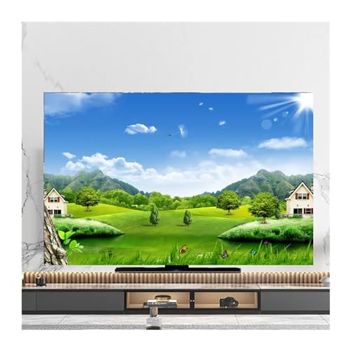 Monitorabdeckung, TV-Abdeckung, Staubschutz, Handtuch, 109,9 cm, 13,5 cm, 127,7 cm, 165 cm, zum Aufhängen, LCD-Abdeckung, verschiedene Größen, universelle Dekoration (13,5 cm (5,3 Zoll) (77 x 48 m)) von LCKKJHG