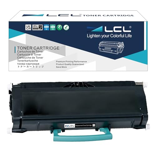 LCL E460X11E (1 Schwarz) Toner Remanufactured für Lexmark E460 E460d E460dn E460dw E460dtn E462dtn von LCL