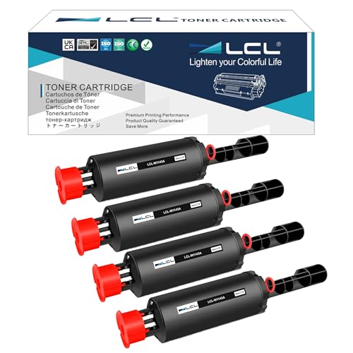 LCL Kompatibel Toner 143A W1143A W1143AD Ersatz für HP Neverstop Laser MFP 1201n 1202w 1202nw HP Neverstop Laser 1001nw (4Schwarz) von LCL