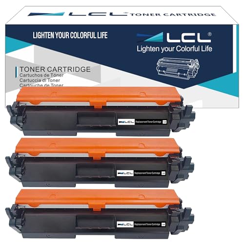 LCL Kompatibel Toner 30A CF230A (3Schwarz) Ersatz für HP Laser Jet Pro M203D M203DN M203DW Laser Jet Pro MFP M227SDN M227D M227FDN M227FDW M203 M227 von LCL