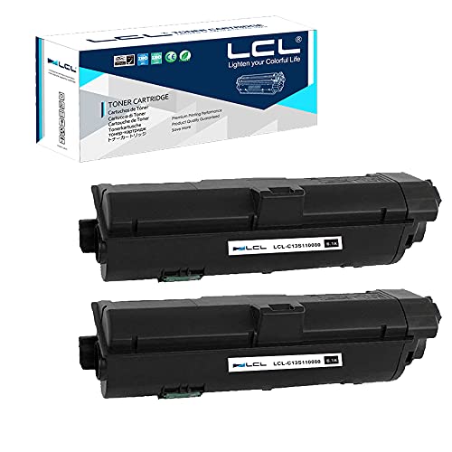 LCL Kompatibel Toner C13S110080 C13S110079 C13S110078 6100 Pages (2 Schwarz) Ersatz für AL-M320DN AL-M310DN AL-M220DN von LCL