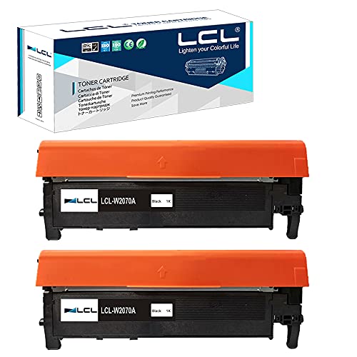 LCL Kompatibel Toner Mit Chip 117A W2070A (2Schwarz) Ersatz für HP Color Laser MFP 150w 179fnw 178nw 150 150nw 150a MFP 178nwg 179fwg MFP 178nw 179fnw 150a 150nw Laser Printer von LCL