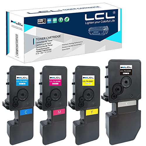 LCL Kompatibel Toner TK-5240 TK-5240K TK-5240C TK-5240M TK-5240Y 1T02R70NL0 1T02R7CNL0 1T02R7BNL0 1T02R7ANL0(KCMY) kompatibel mit Kyocera ECOSYS M5526 M5526cdw M5526cdn P5026 P5026cdn Toner Drucker von LCL