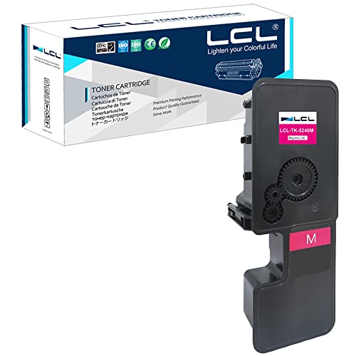 LCL Kompatibel Tonerkartusche TK5240 TK-5240 TK-5240M 1T02R7BNL0 (1Magenta) Ersatz für Kyocera ECOSYS M5526 M5526cdw M5526cdn P5026 P5026cdn P5026cdw Toner Drucker von LCL