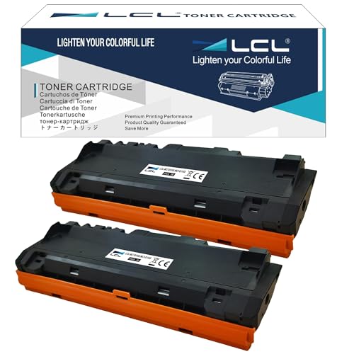 LCL MLT-D116L Schwarz Toner kompatibel für Samsung MLT-D116L MLT-D116S für Samsung Xpress M2625 M2625D M2675FN M2825DW M2825ND M2875FD M2875ND M2875FW M2885FW M2835DW (2-Pack) von LCL