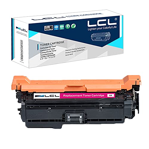 LCL Remanufactured Tonerkartusche CE403A 507A (1 Magenta) Ersatz für HP Laserjet Enterprise 500 Color M551 M551N M551DN M551XH M575f M575c M575dn M570dw M570dn von LCL