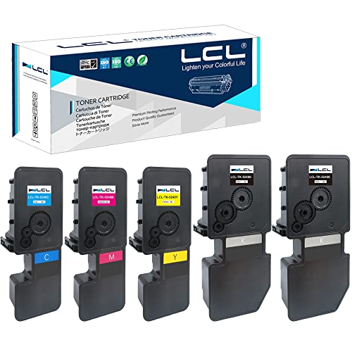 LCL TK-5240 TK5240 Tonerkartusche kompatibel für Kyocera TK-5240 TK-5240K TK-5240C TK-5240M TK-5240Y kompatibel für Kyocera ECOSYS M5526 M5526cdw M5526cdn P5026 P5026cdn P5026cdw Toner Drucker (5Pack) von LCL