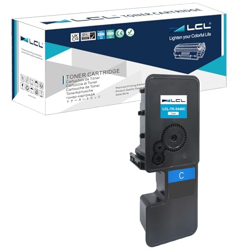 LCL TK5440 Cyan Tonerkartusche Kompatibel für Kyocera TK-5430 TK-5440 TK-5430C TK-5440C Kompatibel für Kyocera ECOSYS MA2100 MA2100cwfx MA2100cfx PA2100 PA2100cx PA2100cwx Toner Drucker (1 Pack) von LCL