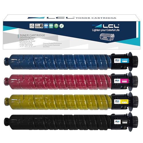 LCL kompatibel Toner 841925 841926 841927 841928 MP C2003 MP C2503 (Schwarz Cyan Magenta Gelb) Ersatz für Ricoh Aficio MP C2003 MP C2503 MPC2003 MPC2503 MP C2004 MP C2504 von LCL