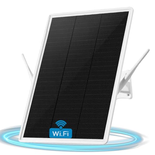WLAN Verstärker Repeater Aussen Akku Solar,Wi-Fi Booster WiFi Range Extender bis zu 100-meter,WLAN-Zugangspunkt 2.4GHz Wi-Fi 300Mbit/s Repeater,WiFi Booster Kompatibel 2.4Ghz Geräten (Grey) von LCLCTEK