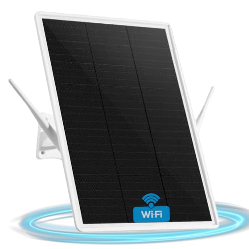 WLAN Verstärker WLAN Repeater Aussen Akku Solar,WiFi Booster WiFi Range Extender bis zu 30,000㎡,2.4GHz WiFi 300Mbit/s Repeater Mit LAN Port,WiFi Booster Kompatibel Allen 2.4Ghz WLAN Geräten (Repeater) von LCLCTEK