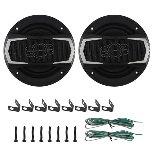 LCQSYE Tweeter 2 stücke 4 Weg Auto Lautsprecher 400W 13CM Tür Subwoofer Auto Audio Musik Stereo Vollständige Palette Frequenz HiFi Audio Hochtöner von LCQSYE