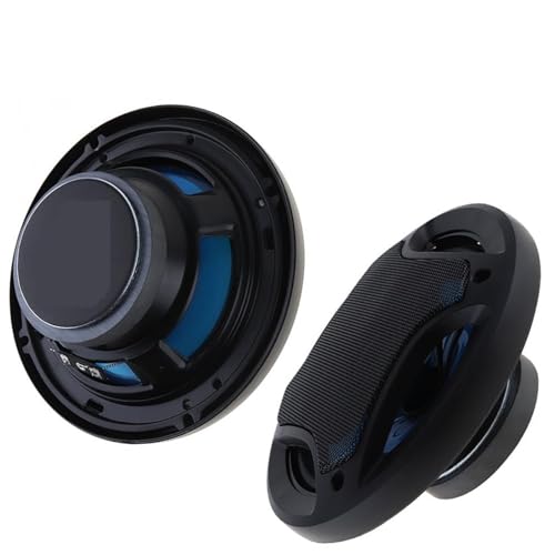 LCQSYE Tweeter 2 stücke 6,5 Zoll 180W 12V Auto Koaxial Horn Auto Audio Musik Stereo Volle Lautsprecher Nicht-destruktiv Installation Audio Hochtöner(5 inch) von LCQSYE