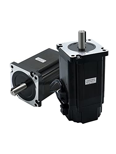 Nema 34 CNC 8.5Nm Schrittmotor 86HS118 mit axialem Durchmesser 14mm für 3D Drucker CNC Maschine(Mit Bremsen) von LCRHLCNC