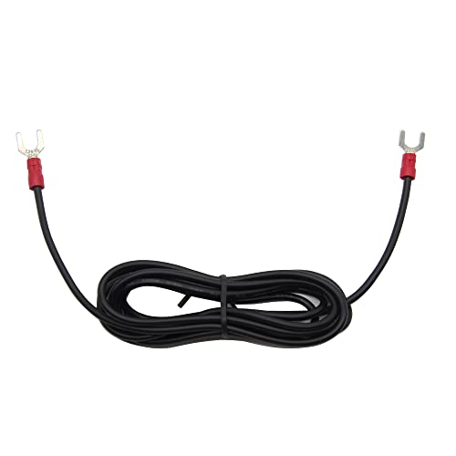 LCYLFH 1,5 m Erdungsdraht für Magnetkartuschen-Plattenspieler, Erdungskabel, Phonograph-Plattenspieler-Kabel, 3-polig, Rot/Ausflug, einfarbig (Getaway Solids), 1 Packung von LCYLFH