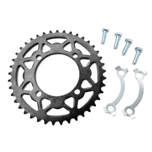 420 41T 41 Zahn Heckrad 76 mm Kettenrad mit Elektrofahrrädern Go Karts Motorräder ATVs Quads und Schmutzräder kompatibel von LCYSXTFZ