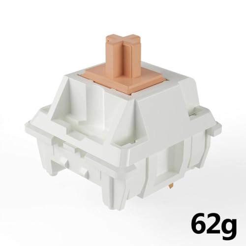 LCYSXTFZ Panda Tactile Switches 55G 62G 67G kompatibel mit mechanischen Tastaturen benutzerdefinierte DIY -Switches für F75 F87 Pro GK61 GMK67 NJ80(Holy Panda 62g) von LCYSXTFZ