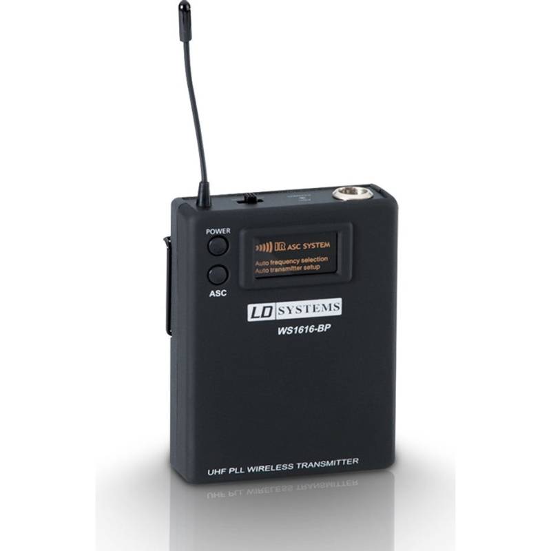 (B-Ware) LD Systems Sweet SixTeen BP B6 Beltpack Transmitter (655 - 679 MHz) von LD Systems