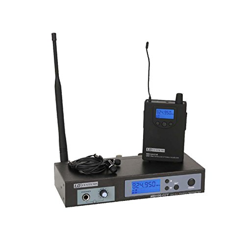 LD Systems Adam Hall MEI 100 G2 - In-Ear Monitoring System drahtlos, black von LD Systems