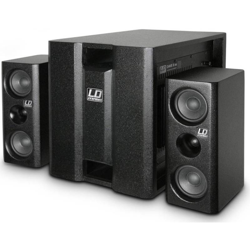 LD Systems Dave 8 XS Portable PA System (Black) von LD Systems