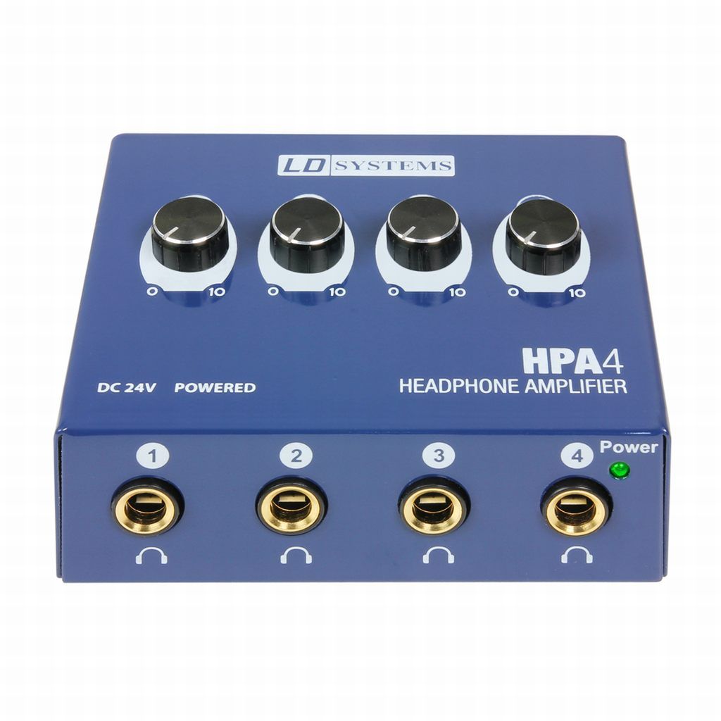 LD Systems HPA 4 - Kopfhörerverstärker 4 Kanal von LD Systems
