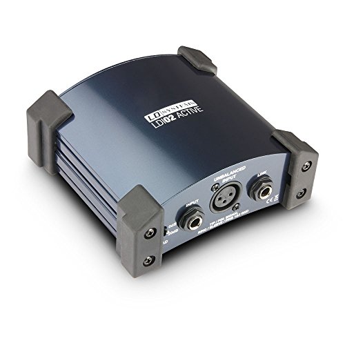 LD Systems LDI 02 - DI Box aktiv, Blau von LD Systems