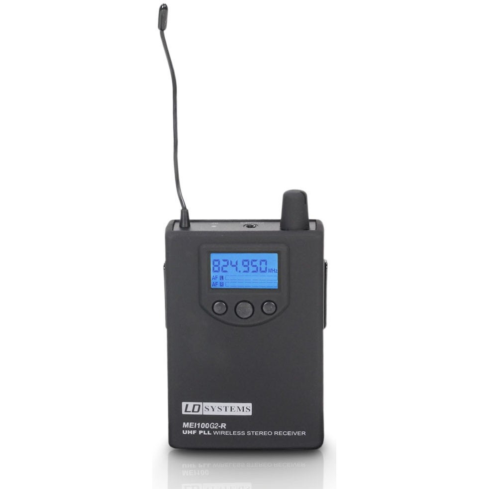 LD Systems MEI 100 G2 BPR B 6 In-Ear Monitoring Belt-Pack (655 - 679 MHz) von LD Systems