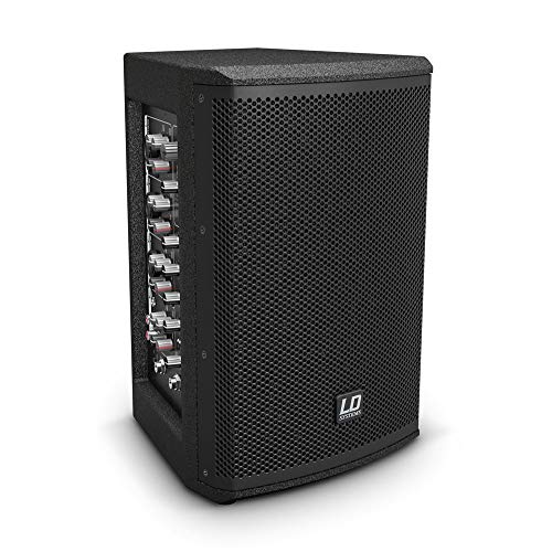 LD Systems Mix 6 A G3-2-Weg Aktiv-Lautsprecher mit Integriertem 4-Kanal-Mixer, 6.5'' von LD Systems