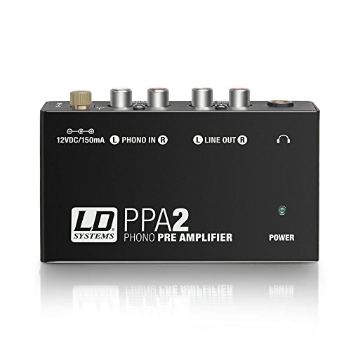 LD Systems PPA 2 Phono-Vorverstärker und Entzerrer LDPPA2, schwarz von LD Systems