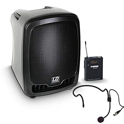 LD Systems Roadboy 65 HS B5 Mobiler PA Lautsprecher mit Headset 584-607 MHz von LD Systems