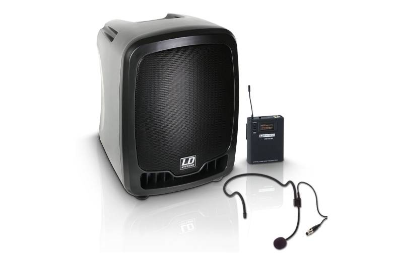 LD Systems Roadboy 65 Portables Soundsystem mit Headset Frequenzbereich 655-679  Mhz von LD Systems