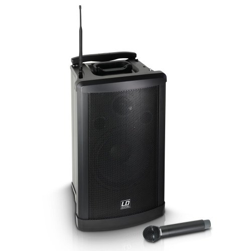 LD Systems Roadman 102 - Mobiler PA Lautsprecher mit Handmikrofon von LD Systems